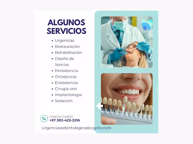 URGENCIAS ODONTOLÓGICAS - Dra. Andrea Rodriguez Atuesta Odontología